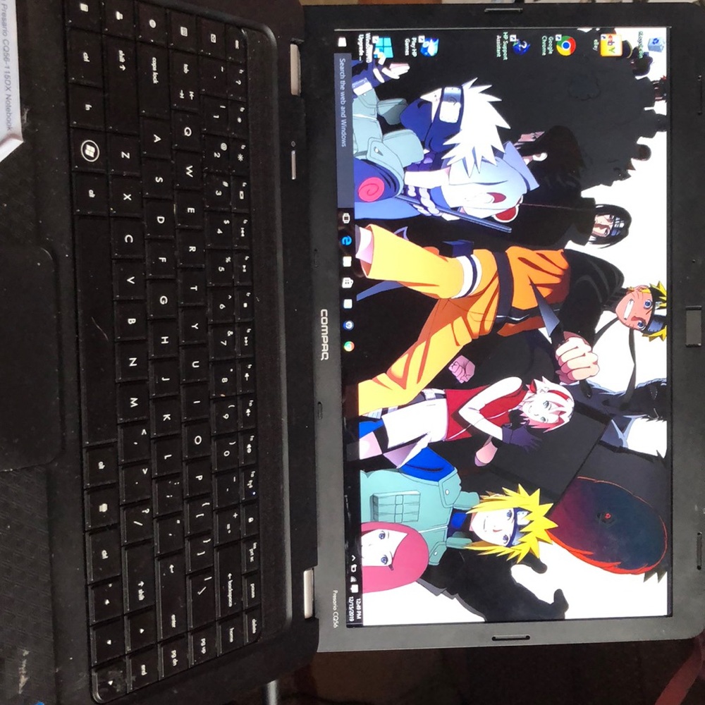 Compaq laptop- model presario CQ56